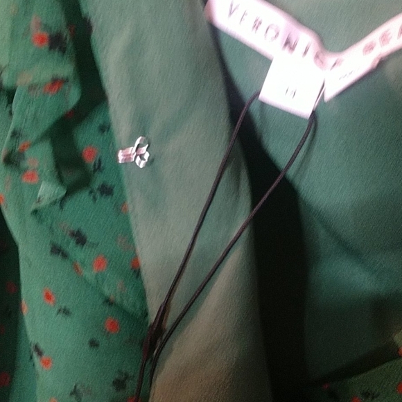 Veronica Beard Amal Floral Print Dress - Picture 10 of 13